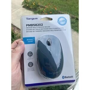 Targus - PMB58202GL - Midsize Comfort Bluetooth Wireless Mouse New In Box